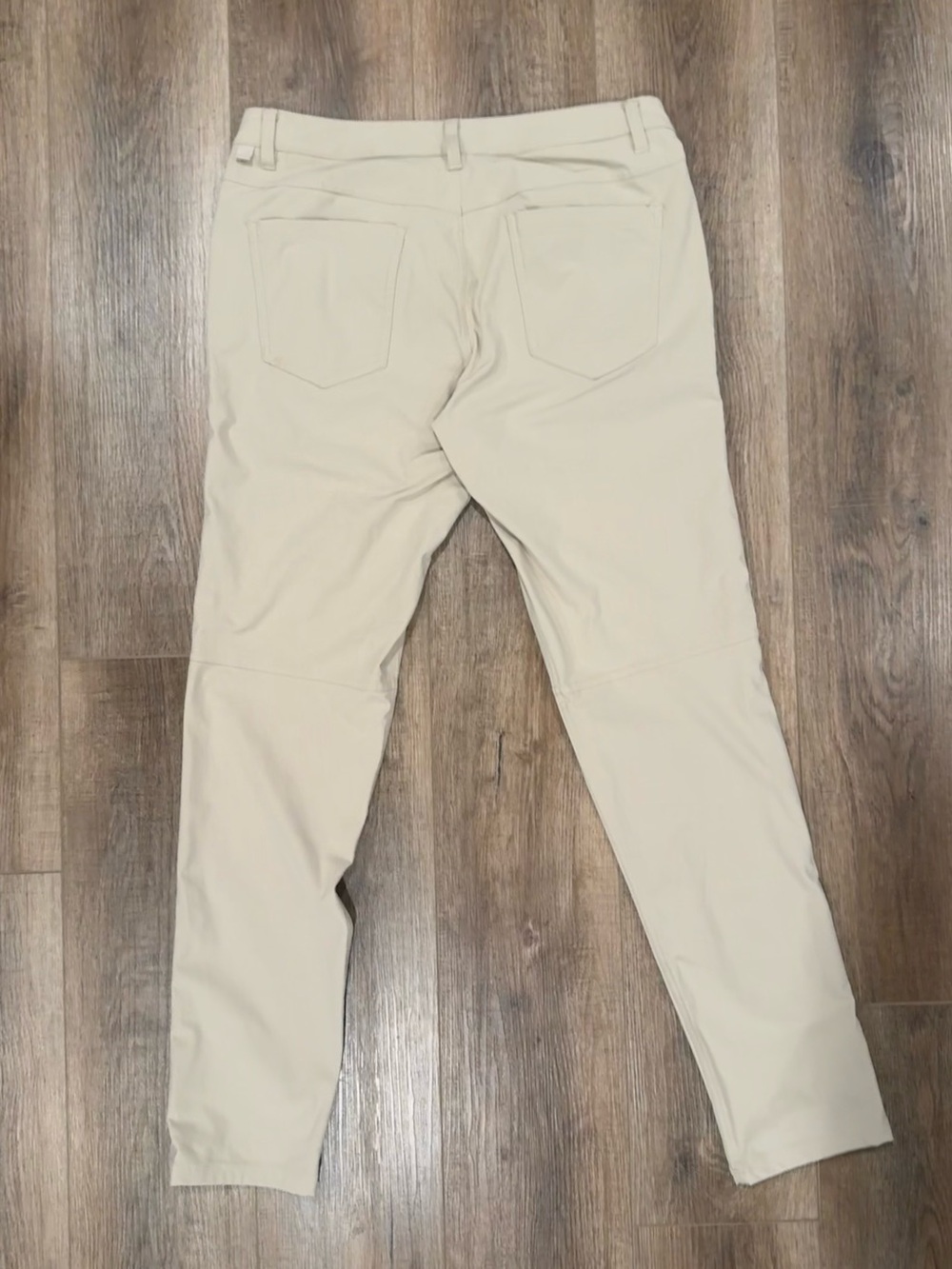 Mens Lululemon cream/light tan Classic Pants